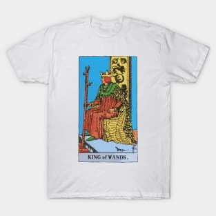 King of Wands - A Tarot Print T-Shirt